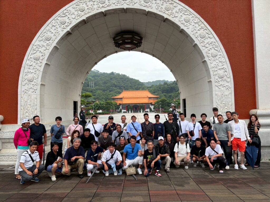 年１回の社員旅行。2025年は台湾へ行きました。※参加は任意